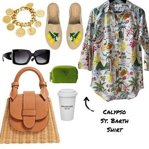 Calypso St. Barth Button Down Shirt